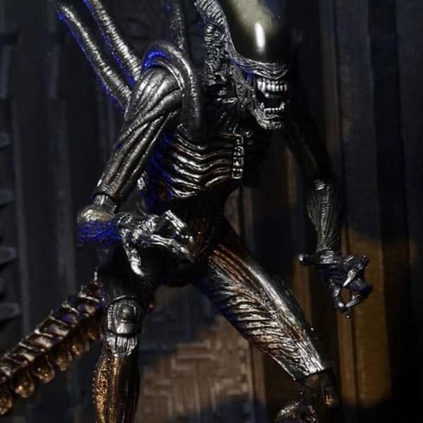 Grid Warrior Xenomorph Alien Figur Alien vs Predator Actionfigur Samlermodel Legetøj Julegave Fødselsdagsgave Warrior