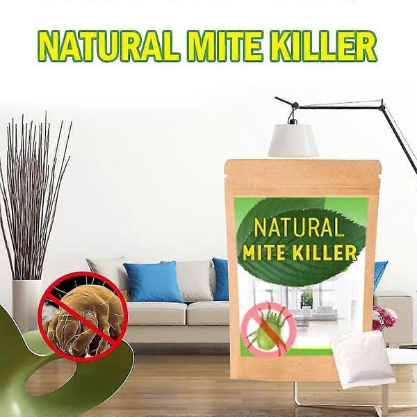 10 stk. poser støvmidd dreper midd eliminator natur for laken sofa