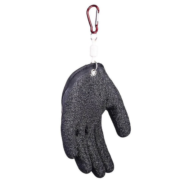 Fiskefångsthandskar Fiskarhandske med magnetkrokar, professionell halkfri fiskjaktshandske, skär- och punkteringsbeständig Left Hand Glove