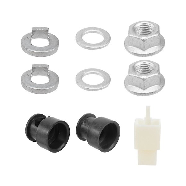 Sähköpyörän sähkömoottorin akselin M12 takalukkomutteri / lukkoprikka / /mutterin kansi 12 mm akselilla