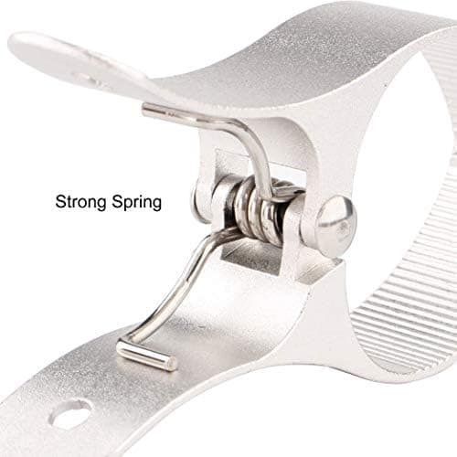 Strandhandduksklämmor i aluminiumlegering, kraftiga, 3-pack