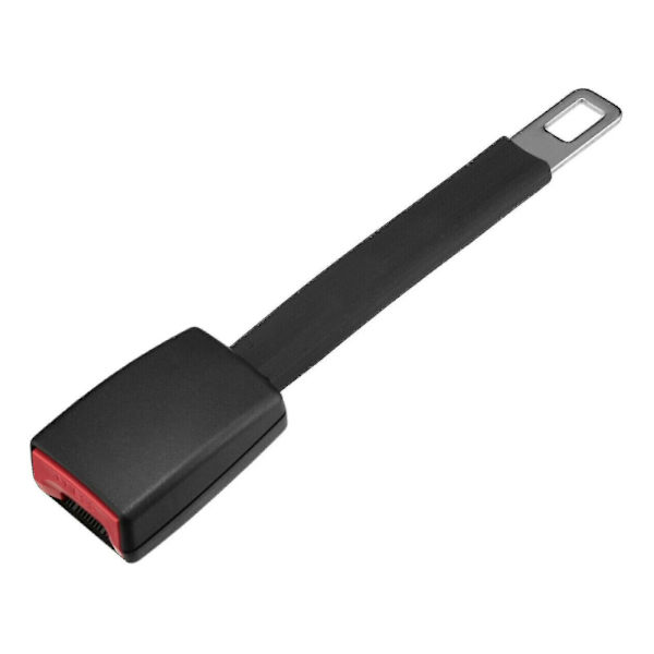 Musta auton turvavyön jatke turvavyön solki 25 cm Automaattinen turvavyön jatkettava turvavyön pidike Autotarvikkeet_xush