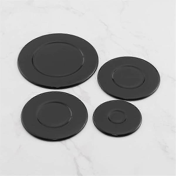 Ovn kogeplade brænderkroner 4 stk - 55mm 75mm 100mm gaskomfurdele Flat