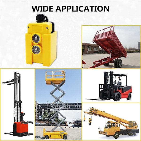 Remote Control Switch for Dump Trailer 12v DC Up/Down Control Switch Hydraulic Pump Power Unit Lift U