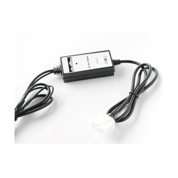 Bilstereo Aux Adapter Stereo CD-växlare för Avensis Yaris (passar inte Navi och pekskärm) Black