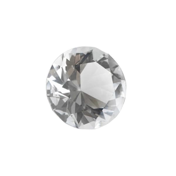 Diamantdekorationer til bryllup 2,5 cm kunstig diamant bordpynt