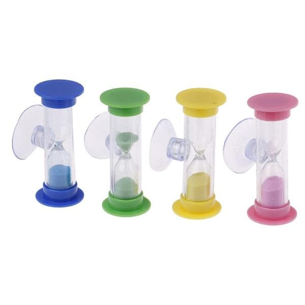 Tandborste - Snurrande sandtimer 2/3 minuter duschtimer barn mini - G Gr Green 2 minutes