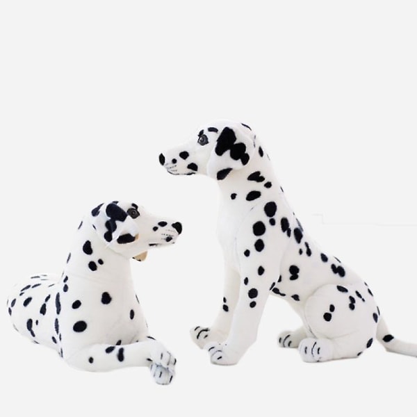 30/40/50 cm gosedjur Hund Dalmatinsk plyschleksak naturtrogen jätte hundleksak Realistiska djur Barnleksaker Present till barn