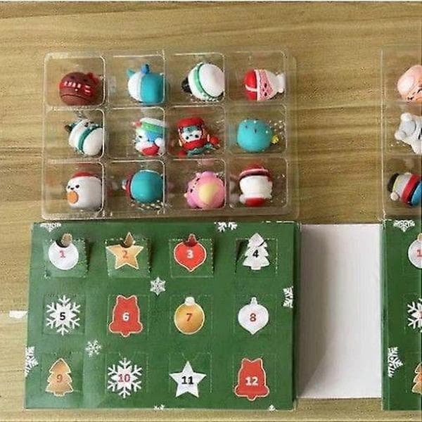 Julekalender 2025 med MicroMallow Nedtælling Grøn