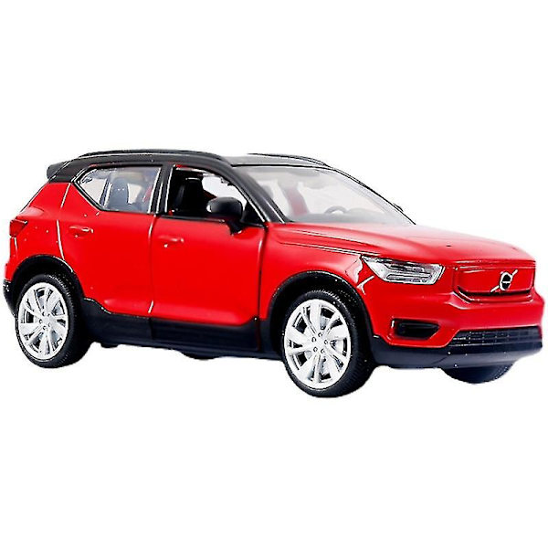 2021 Ny 1:32 legeret Volvo Xc40 Suv Offroad Diecast Model Legetøjsbiler Lydlys Træk tilbage Billegetøj til børn-yuyu Red