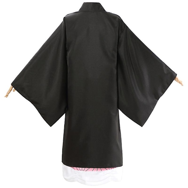 Anime Demon Slayer Kimetsu No Yaiba Cosplay-asu Kimono Kochou Shinobu Puku XL
