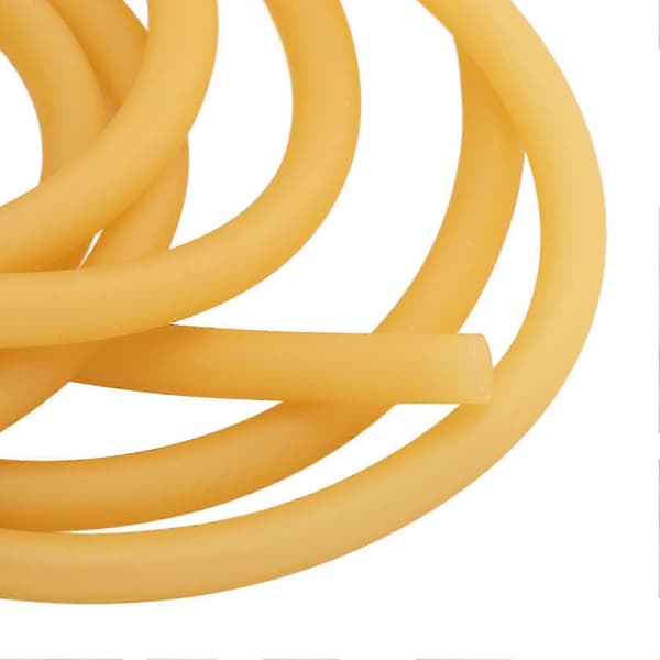 Latexgummiband, 2 meter, elastisk naturgummislang för slangbellor - Yvan
