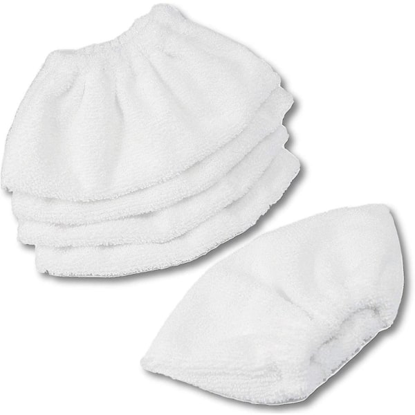 5 kpl cover set Karcher Easyfix Steam Cleaner Sc1, Sc2, Sc3, Sc4, Sc5 White
