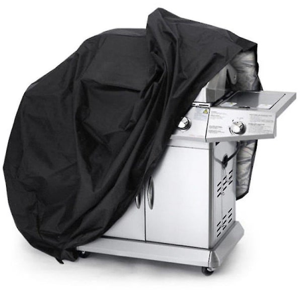 Vandtæt grilldæksel - Heavy Duty, Sort 170x61x117cm