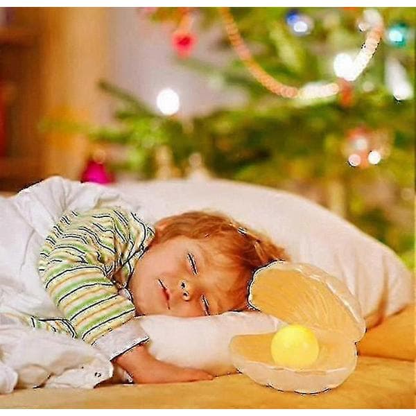 LED Perle Aksentlampe Bærbar Nattlampe med Varm Glød Belysning white