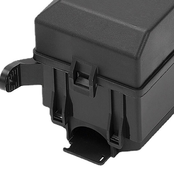 12v relæboks 6 slots relæblok 6-vejs / sikringsblok med relæ Universal vandtæt sikring og relæ Black