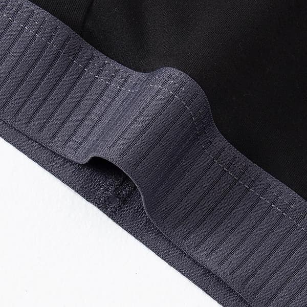 6-pack vertikala herr kalsonger basic Joker enfärgade underkläder boxershorts för tonåringar plus size XXL