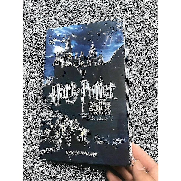 Harry Potter Komplett 1-8 Film DVD-samling Filmer Box Set Som Gåvor