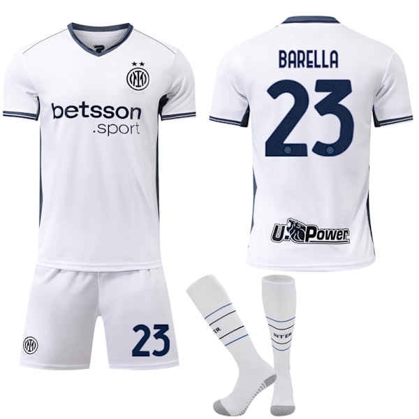 Internazionale Milano Vieras Jalkapallopaita Lapset 2024-2025 Nro 23 BARELLA M
