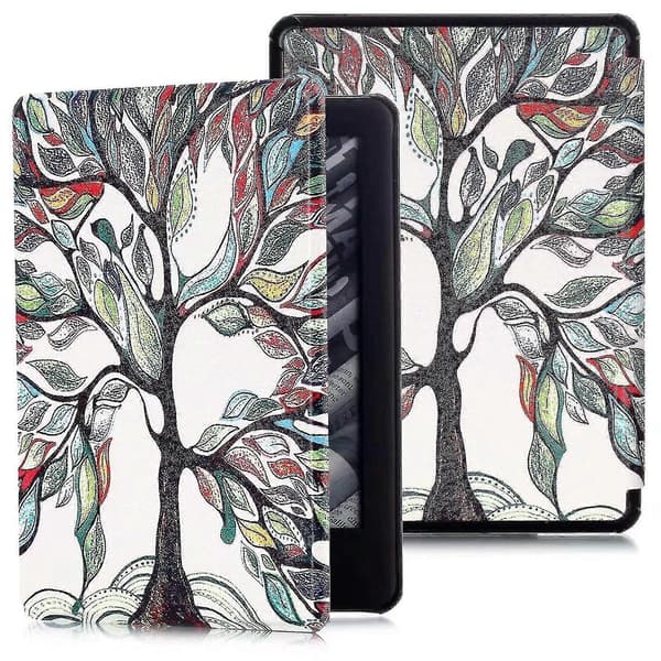 Etui til Kindle Paperwhite 6 tommer 2012,2013,2015,2016 version, Smart Wake Sleep 003 Life Tree Kindle 10th Gen. 2019