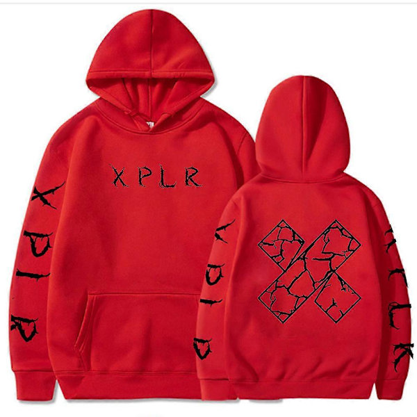 Sam & Colby Höst Huvtröja Svart Lös Harajuku Huvtröja För Män SNNGV black XXXL