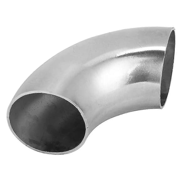 Eksosbend i rustfritt stål 90 grader 44 mm 1,75 tommer OD bøyerørkobling