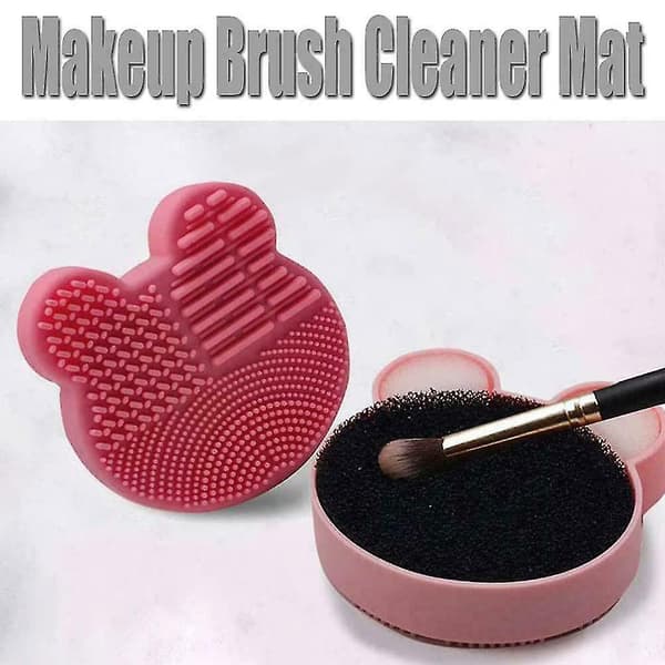 2 i 1 Makeup Brush Cleaner Bjørn Form