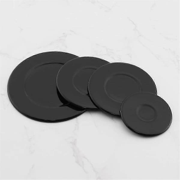 Ovn kogeplade brænderkroner 4 stk - 55mm 75mm 100mm gaskomfurdele Flat