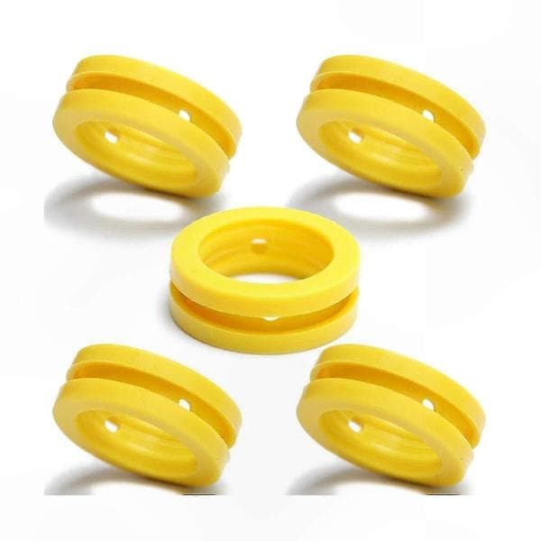 5 STK O-ringe til sodavandsmaskine, udskiftningspakninger til CO2-cylinderforbindelse Yellow