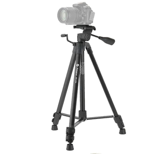 2026 Fotopro X2 Lite 3-seksjons sammenleggbare ben stativfeste