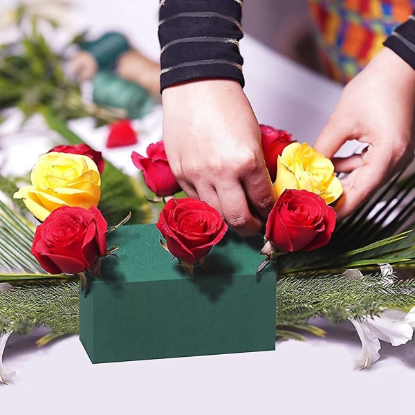 8-pack blomskum för och, torra och våta blommiga skumblock för bröllop, födelsedag,