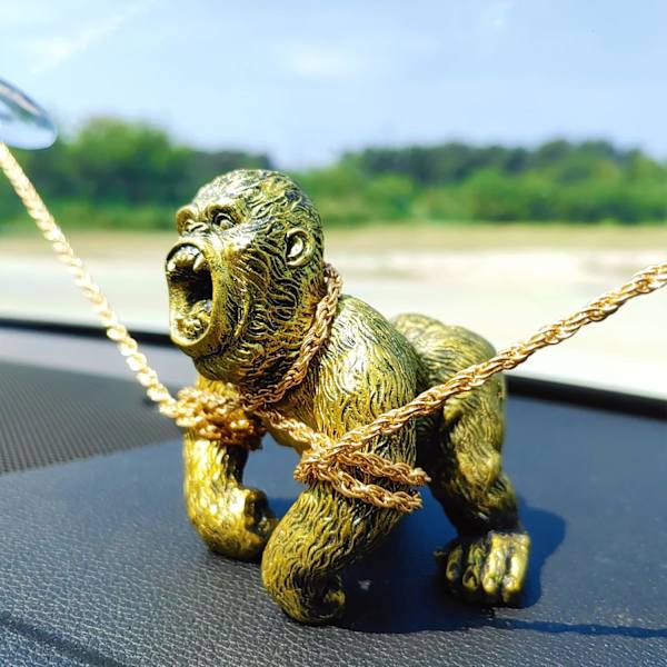 Kylmä Gorilla Auton Koristeet Kojelaudalle, Auton Keskikonsolin Koriste Auton Koristeet, Ihastuttava Auton Koristeen Viehätys Auton Tarvikkeet Sisätiloihin style2