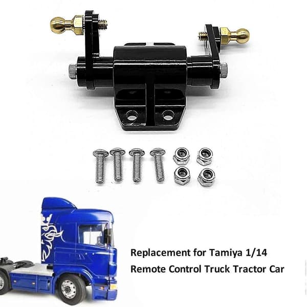 Metallstyreutveksling Lagerenhet Styrefeste Erstatning for Tamiya 1/14 Fjernkontroll Lastebil