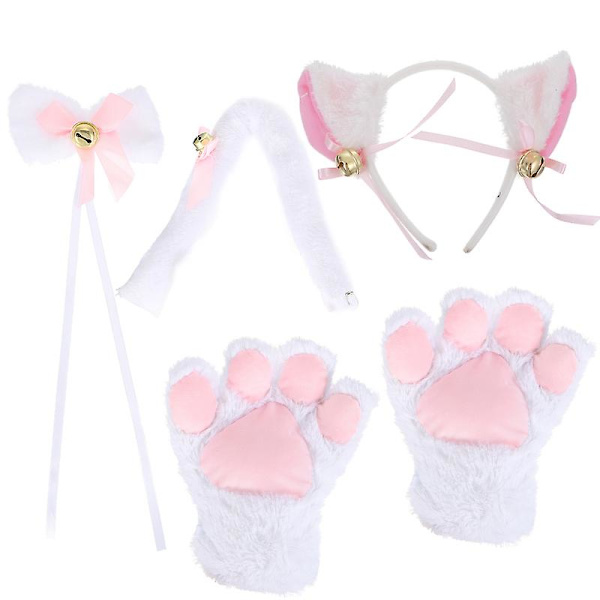 1 set katt cosplay-dräkt