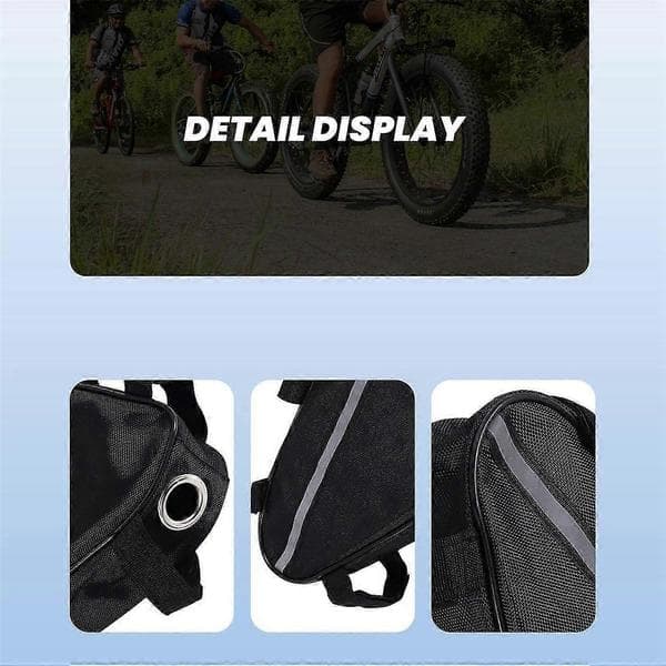 Cykelväska Triangulär Batteripaket Cykelbatteripaket Elcykel Litiumbatteri Triangulär