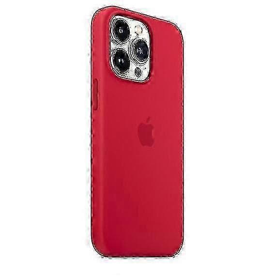 Silikoni Kotelo MagSafe:lle iPhone 13 Pro Puhelimelle Red
