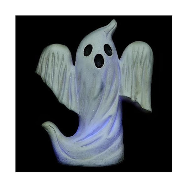 Halloween Spøkelse Gresskar Figurer Rustikk Harpiks Spøkelse Halloween Statue Gresskar Figurer Nyhet Hal