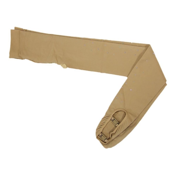 Konståkningstights Tjej Dam Skate Spännade Leggings Kristall 11-14
