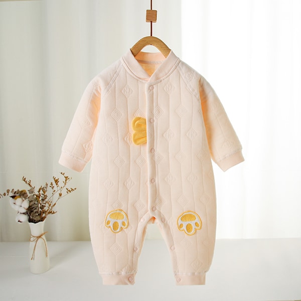 Baby Robe Newborn Cotton Yarn Bodysuit Romper Infant Pajamas 0-9 Months 0-3