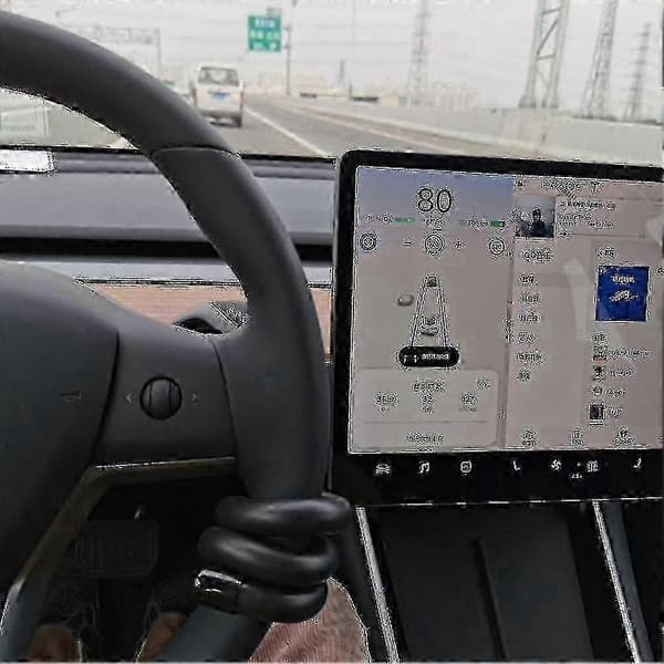 Rattförstärkare Vikt Autopilot Motviktsring kompatibel med Tesla Model 3/Y/.
