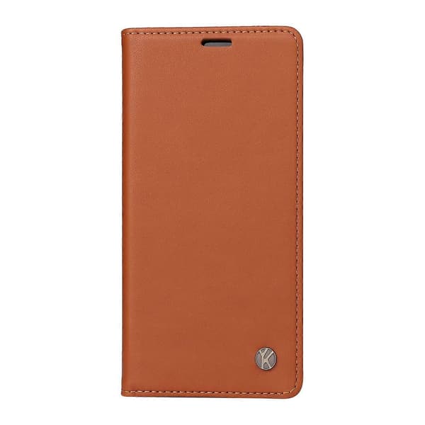 Plånboksfodral i PU-läder med ställ för OnePlus 13 Brown