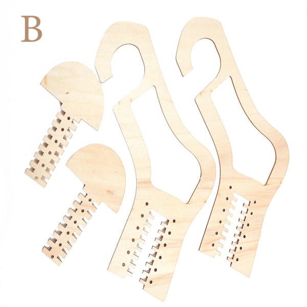 st/ set trästrumpa Blocker Bårar Sock Display Hand K B