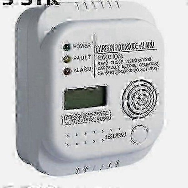 AURA CO Häkävaroitin Kaasuvaroitin Varoitin Häkävaroitin LCD)