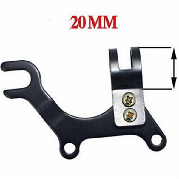 Ny justerbar cykelskivebremseramme Rammemonteringsadapterholder Multicolor