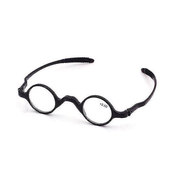 Tr90 Lukulasit Miesten Silmälasit Kehys Retro Anti Sininen Lasit Pyöreä Smart | Fruugo Nl zwart -1.50