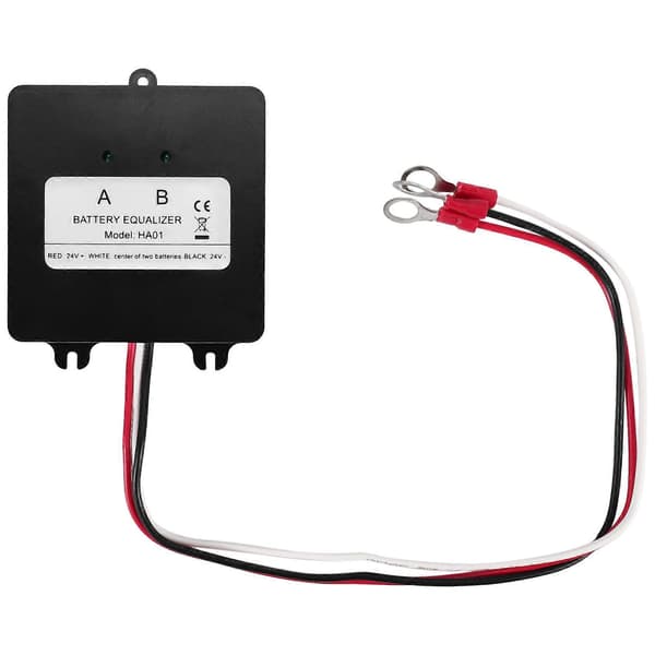 HA01 Solar Batterispændingsudligner til 24V Bly-syre Batteribalancer Stabil Batteri Solcelleanlæg svart
