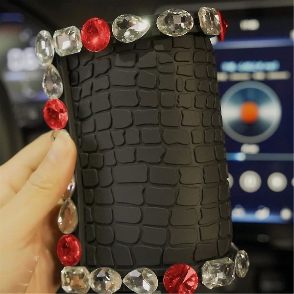 Bling sklisikker pute for bildashbord, universell sklisikker matte for telefoner Solbriller Taster Elektroniske enheter