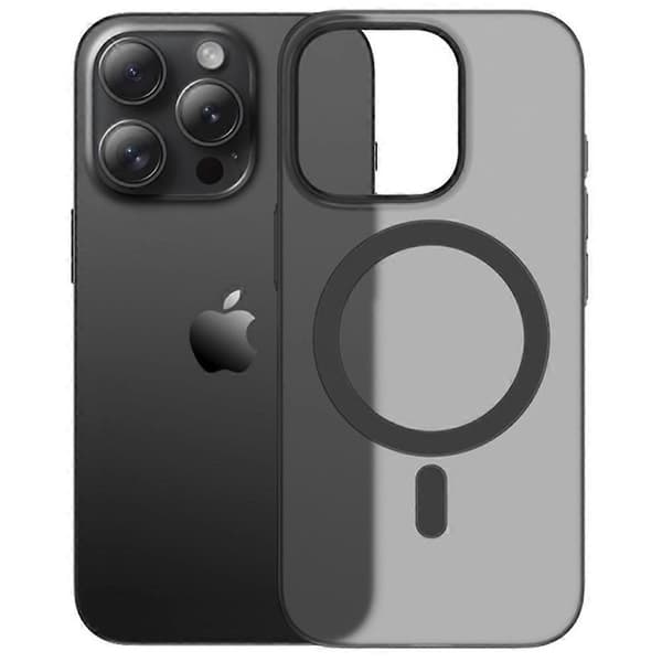 Matte etui til iPhone 16 Pro Max, ultratyndt PC magnetisk telefoncover Multicolor Style B
