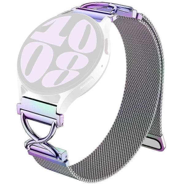 GarminActive 5 Milanese magnetisk ur i rustfrit stål med vivoactive 5 galvaniseret rem Multicolor Multi-color