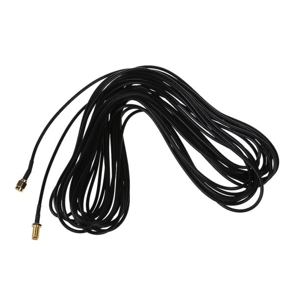 9 meter antenn RP-SMA förlängningskabel för WiFi-router black